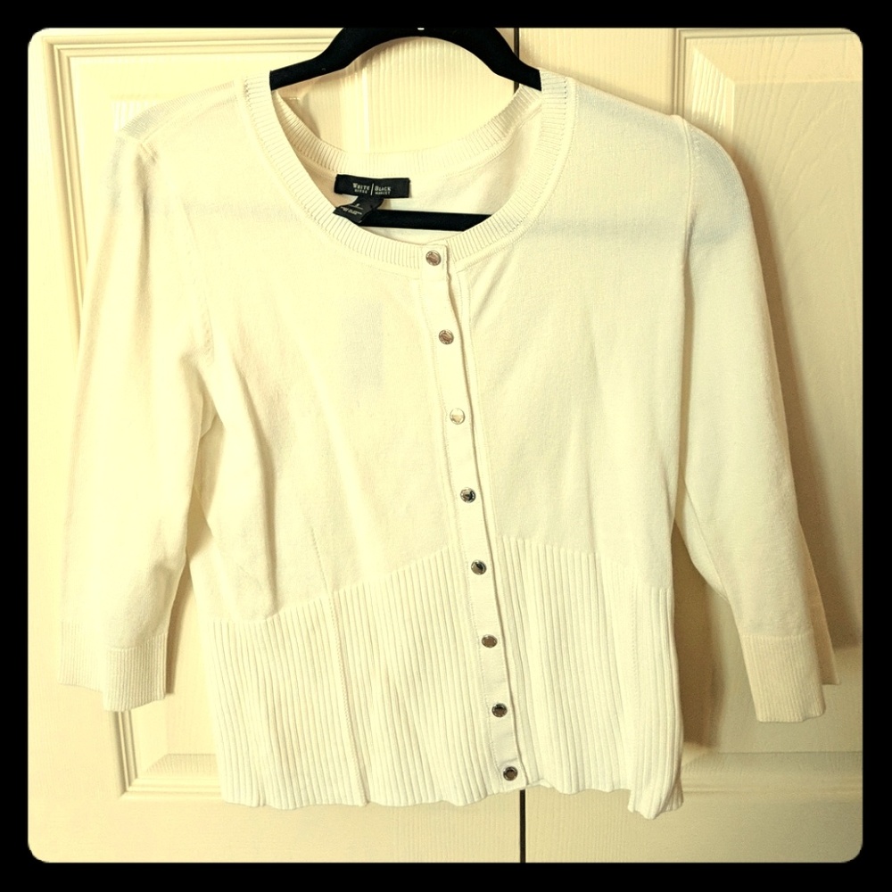 White Cardigan